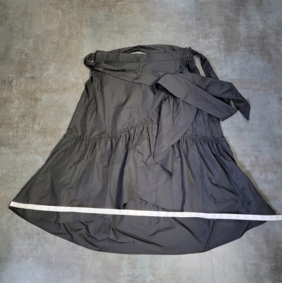 Loft Ruffle Wrap Skirt, Black, Women's Size 4 - Picture 12 of 12